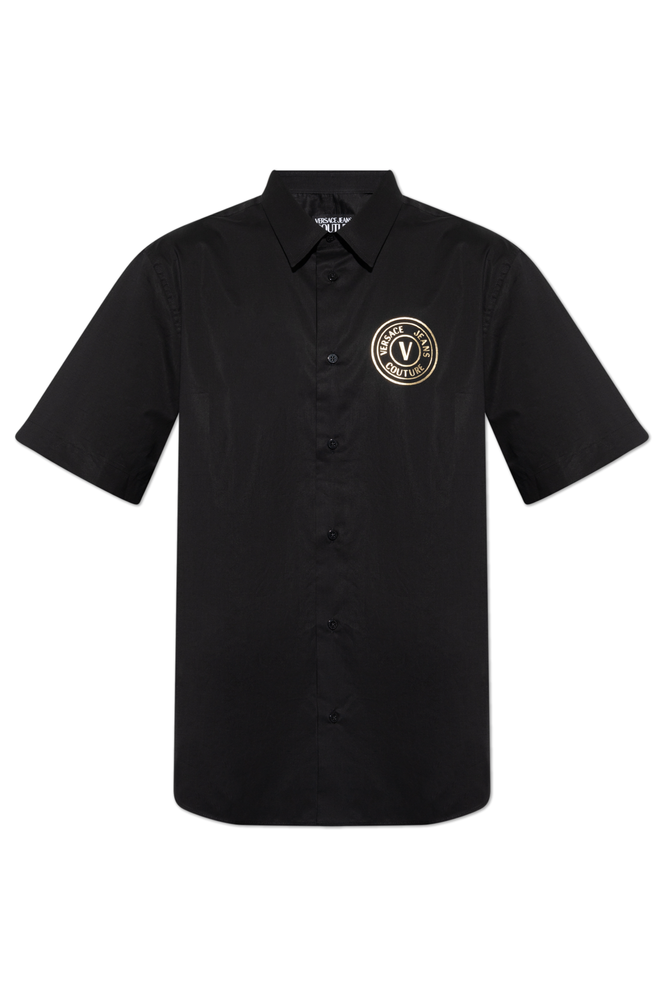 Tシャツ・カットソー VERSACE JEANS SS25 (78GALY11 CN002G89) Versace Jeans Couture Shirt with logo | Men's Clothing | Vitkac